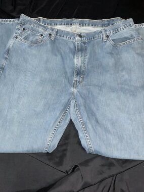 Levi's 559 Relaxed Fit Blue Jeans Men’s 42 X 32 Straight Leg Denim